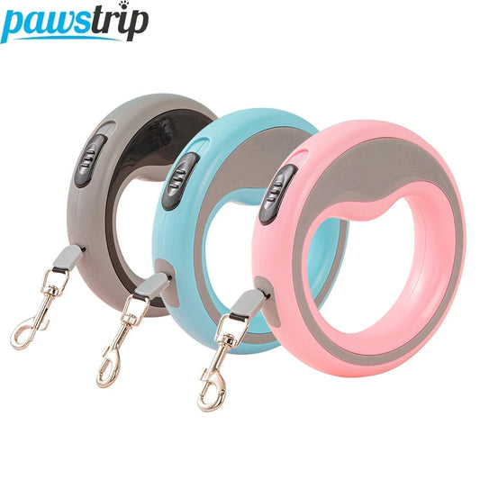 Laisse pour chien- Ronde Enroulable