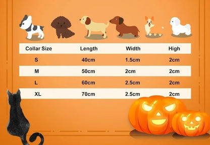 collier chien | Halloween Festif