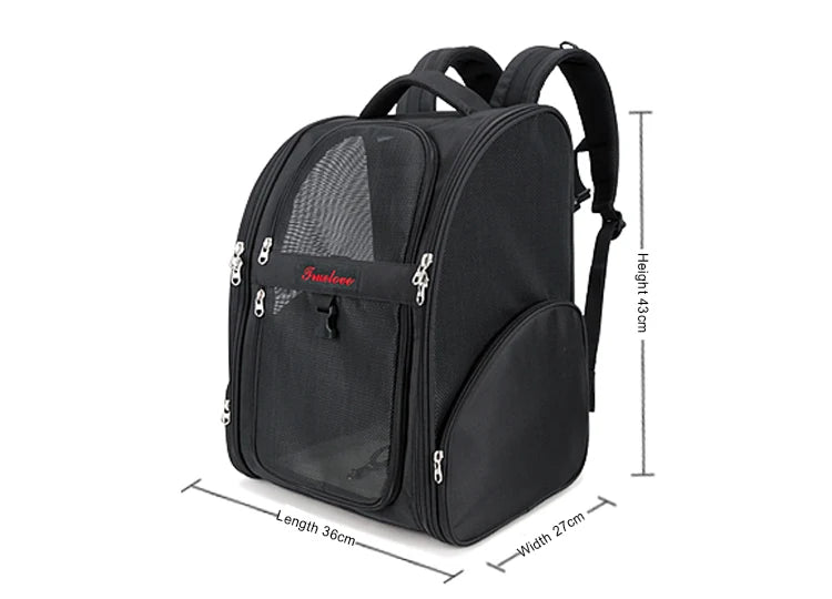 Sac a dos chien- Truelove 2portes en mailles