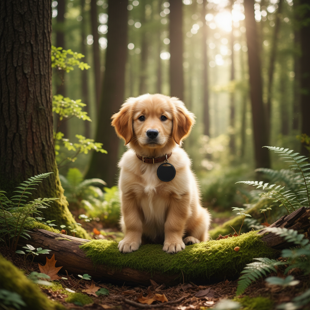 Collier GPS chien - Anti-lose Tracker for Apple Airtag