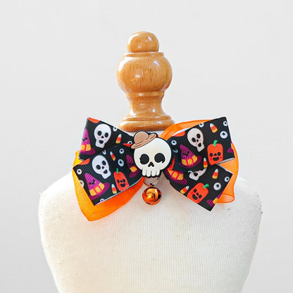 Collier chiot | Halloween Tête de Mort