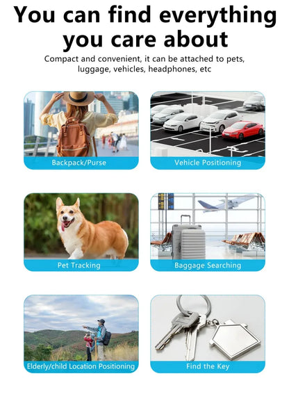 Traceur GPS chien- Tracker Smart Air-tag Global