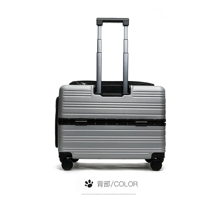 Cage pour chien- NIOPEPPA Suitcase Transparent