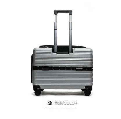 Cage pour chien- NIOPEPPA Suitcase Transparent