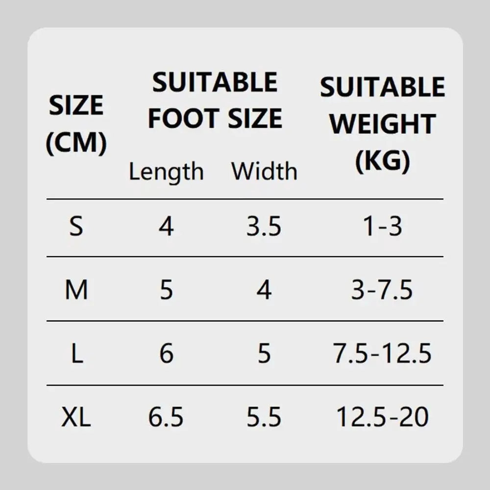 Chaussures pour Chien | Imperméables & Antidérapantes