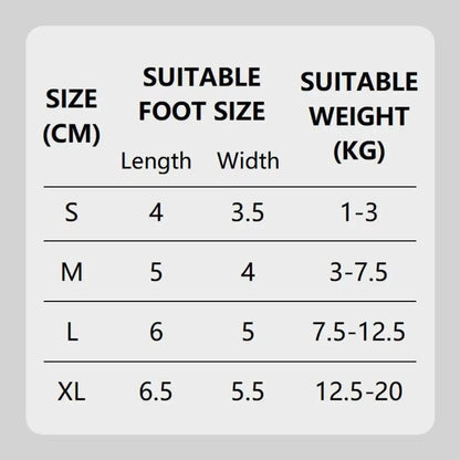 Chaussures pour Chien | Imperméables & Antidérapantes