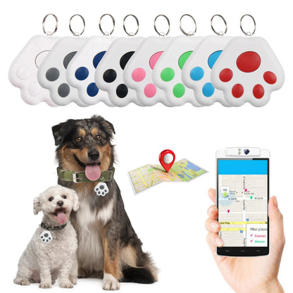 Collier gps pour chien- GPS Tracker Bluetooth 5.0 Anti-Lost