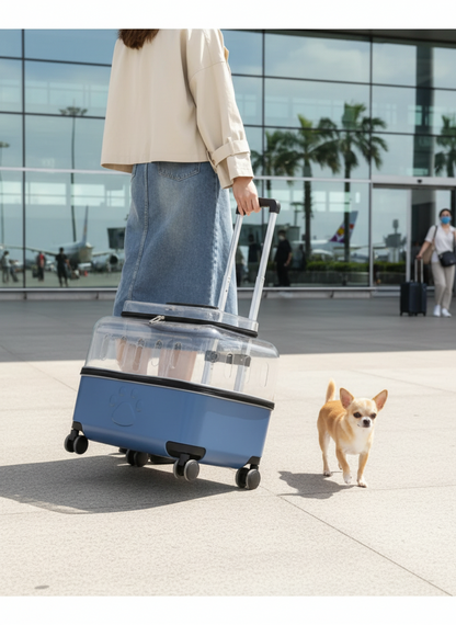 Cage pour chien- Portable Transparent plus