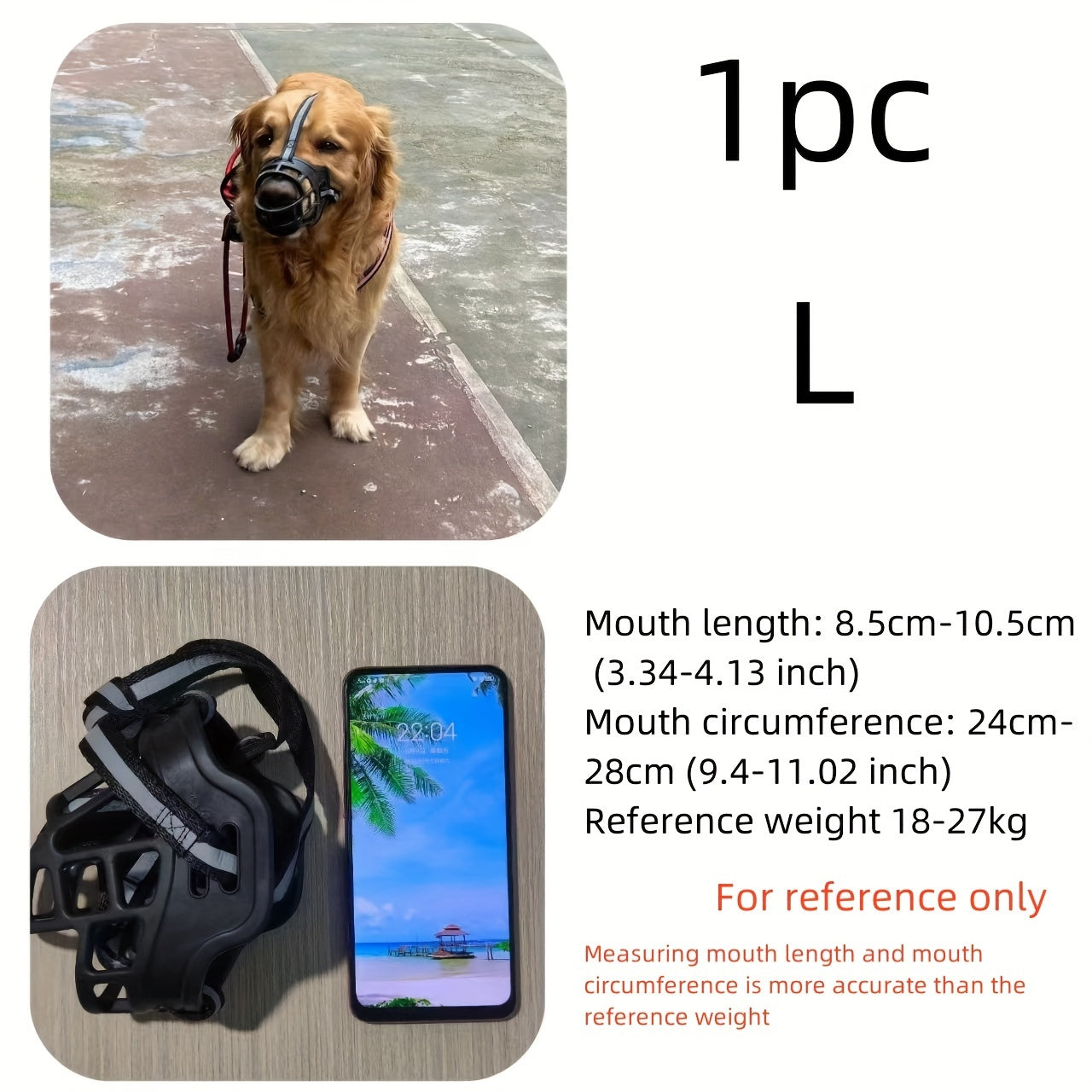 Muselière- Chien Protec-confort