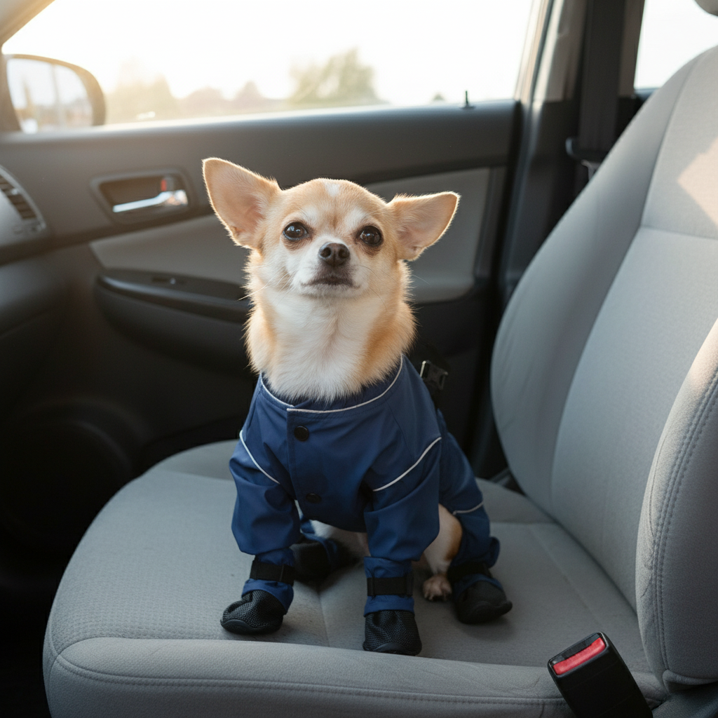 bottes pour chien -auto