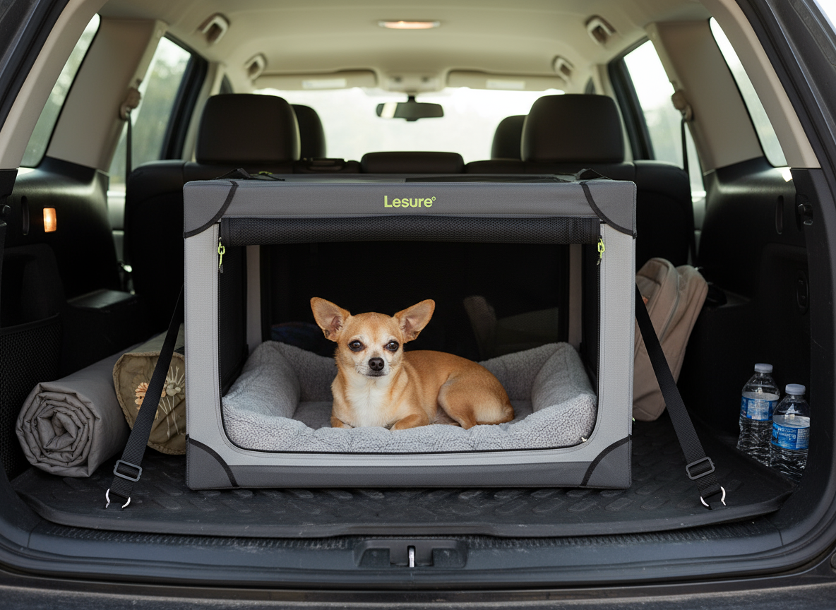 Cage pour chien- 4 Portes Lesure