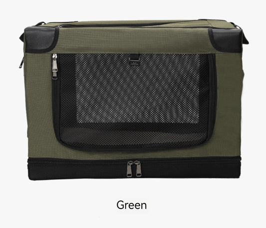 Cage pour chien - Cage souple pliable à 3 portes - Le Chihuahua Voyageur