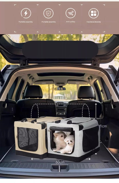 Cage pour chien - Transport Lux - pratique - Le Chihuahua Voyageur