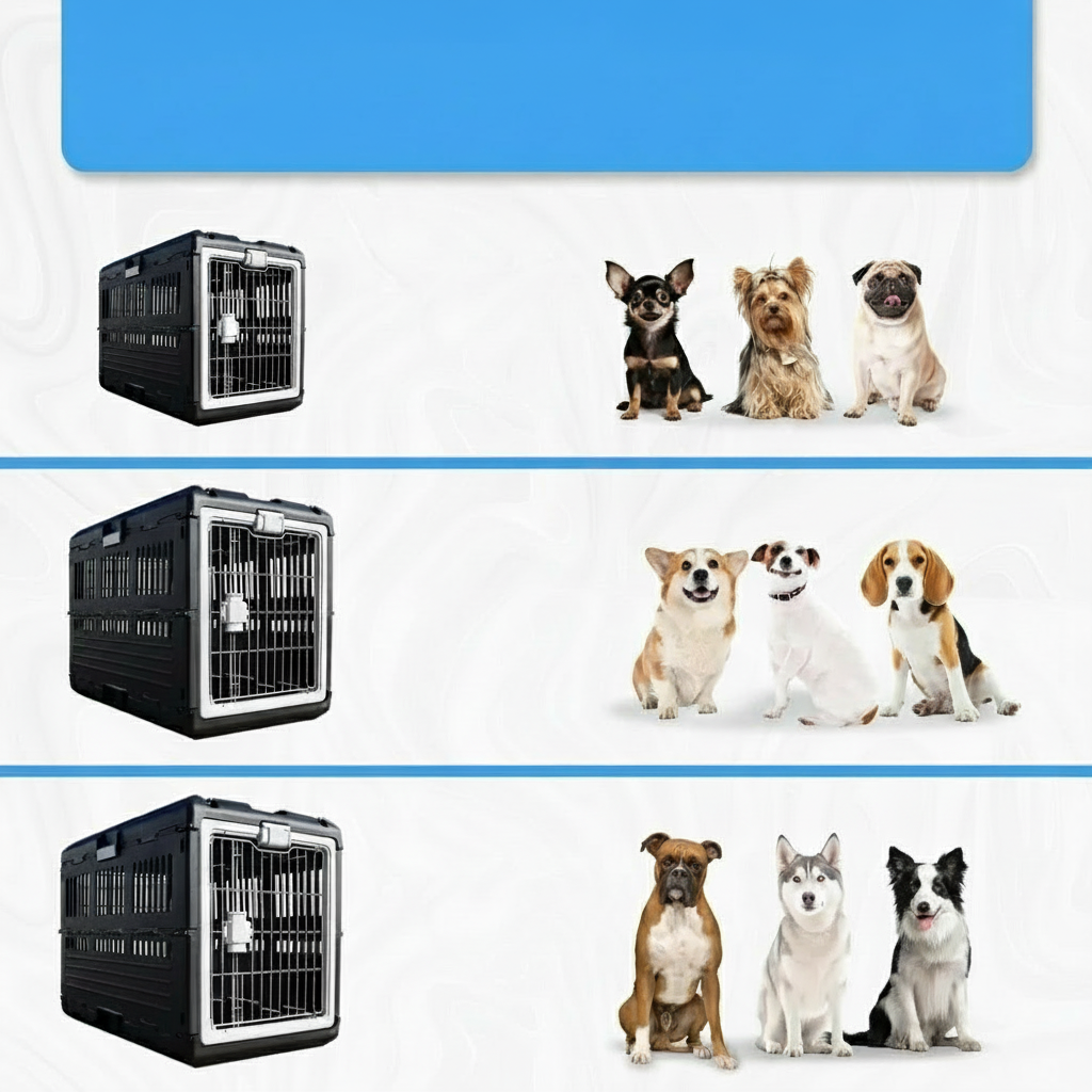 Cage transport chien-Large Crate 35" Premium Collapsible