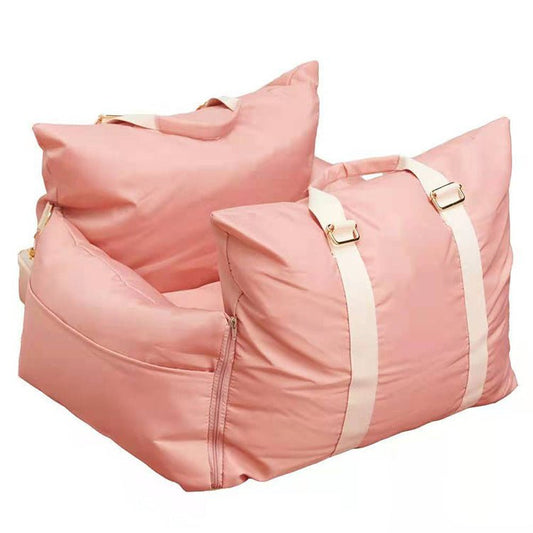 CANAPE pour chien - Niche 2 - 1 sac transport et voiture - Le Chihuahua Voyageur