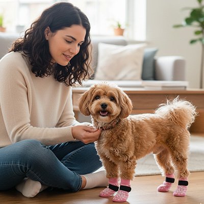 Chaussette pour chien