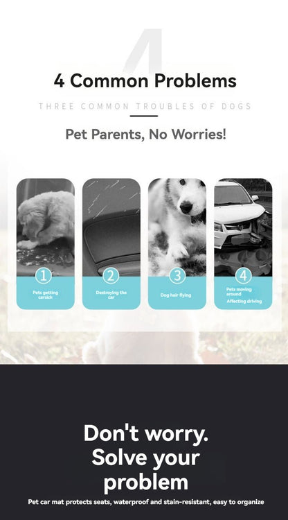 Chien voiture protection - Tapis Car safety - Le Chihuahua Voyageur