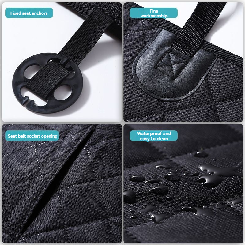 Chien voiture protection - Tapis Car safety - Le Chihuahua Voyageur