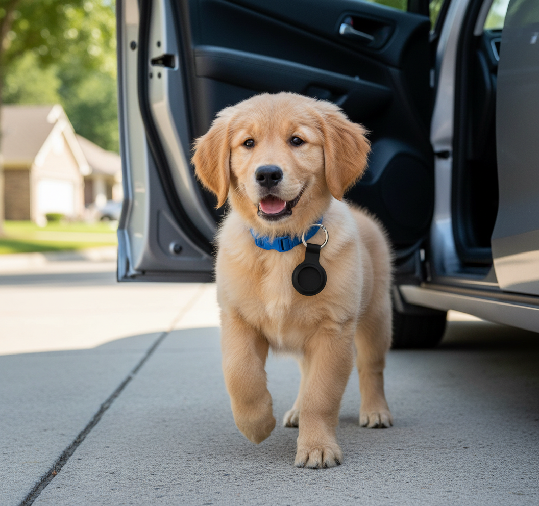 Collier GPS pour chien-Airtag-Appel