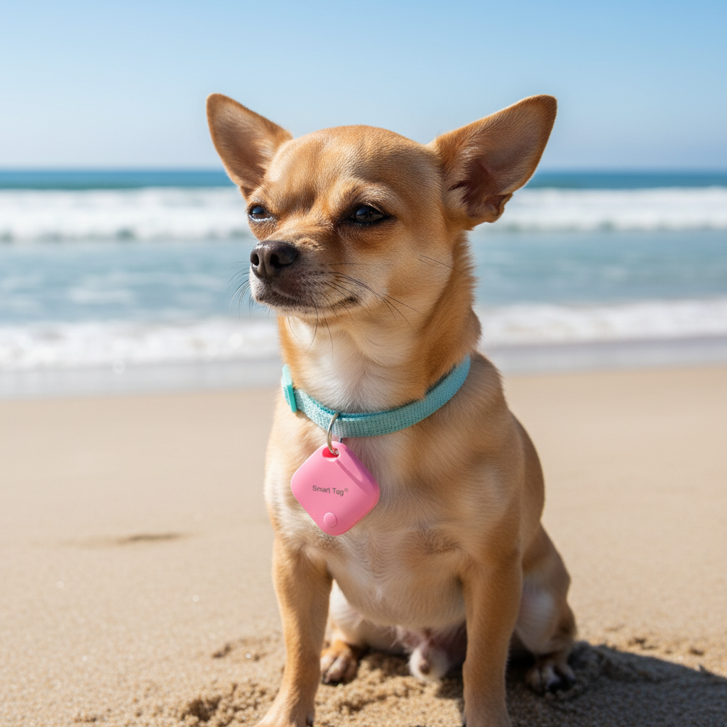 Collier GPS pour chien - Localisateur anti-perte