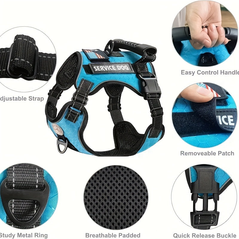 Harnais anti traction chien- Ensemble Service Dog