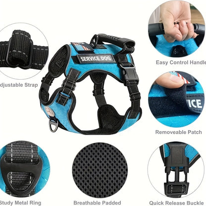 Harnais anti traction chien- Ensemble Service Dog