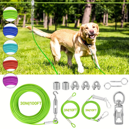 Longe pour chien- Dog Zipline
