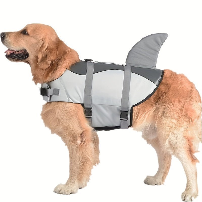 Gilet de sauvetage chiens - Shark Dog Life Jacket - Le Chihuahua Voyageur