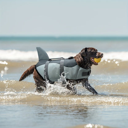 Gilet de sauvetage chiens - Shark Dog Life Jacket - Le Chihuahua Voyageur