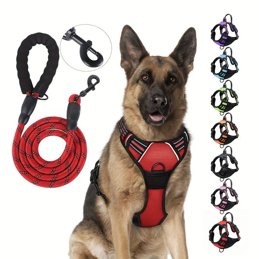 Harnais chien anti traction - Vest ensures Easy Control - Le Chihuahua Voyageur
