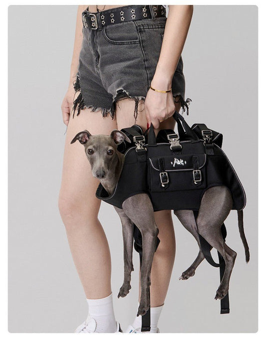 Harnais Sac à bandoulière pour chien - Le Chihuahua Voyageur
