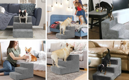 Escaliers pour chien- Velours