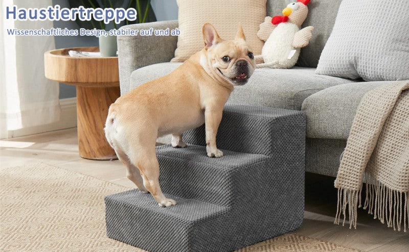 Escaliers pour chien- Velours