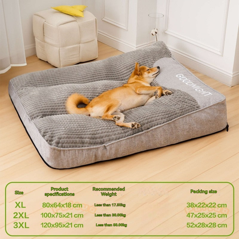 Lit pour chien - Nid velours