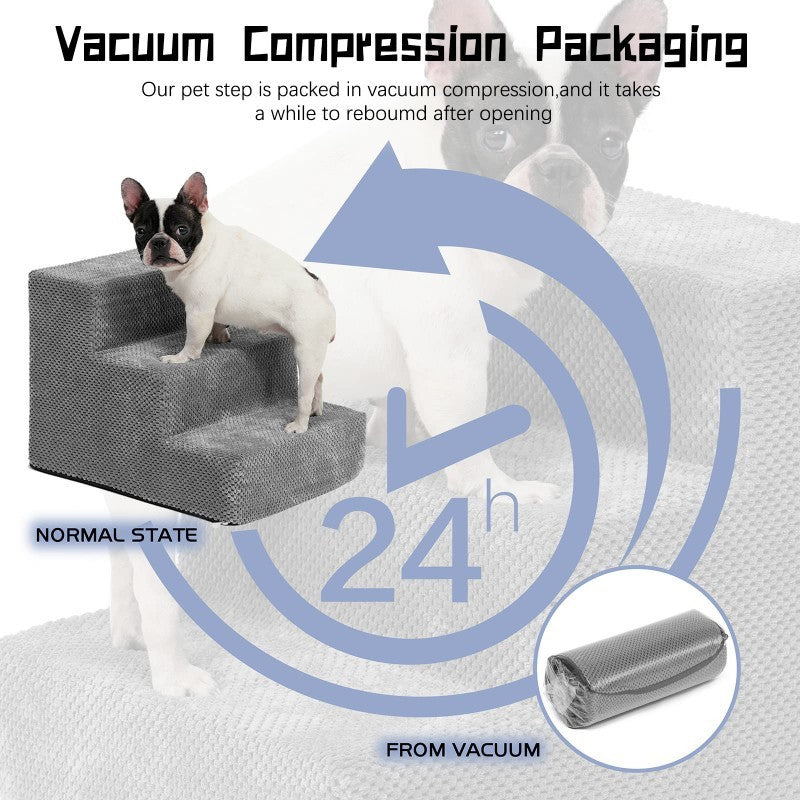 Escaliers pour chien- Velours