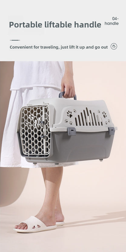 Cage chien- Cage Rigide * Rose