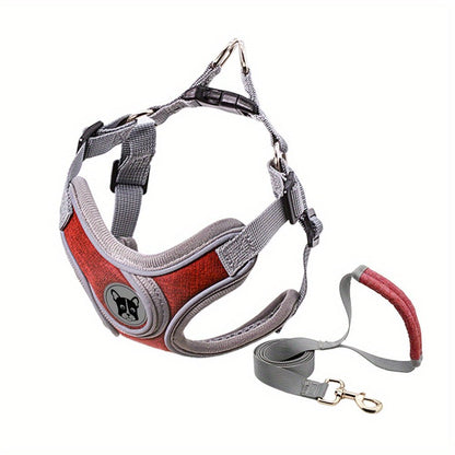 Laisse de chien - Bulldog Laisse - Harnais pour chien - Le Chihuahua Voyageur