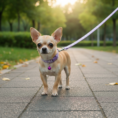 Laisse pour chien- Collier +Laisse Cute Paw