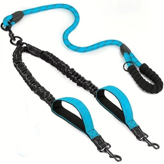 Laisse pour chien - Double 360 Swivel - Le Chihuahua Voyageur