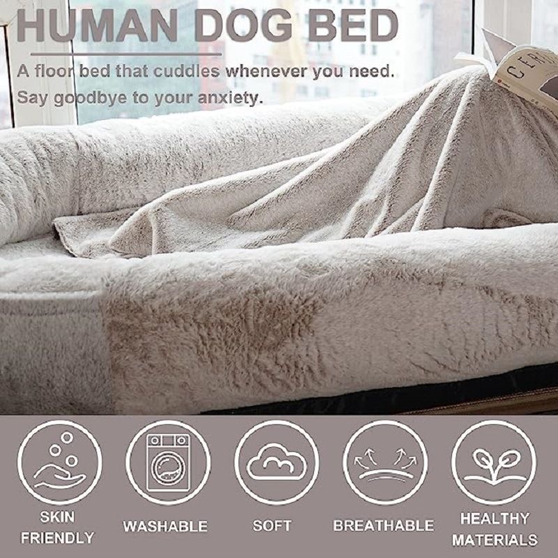 Lit pour chien - Nid géant Lazy Sofa - Le Chihuahua Voyageur