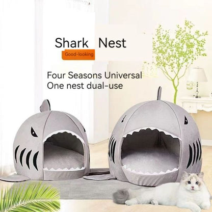 Niche pour chien - Requin Warm Pet - Le Chihuahua Voyageur