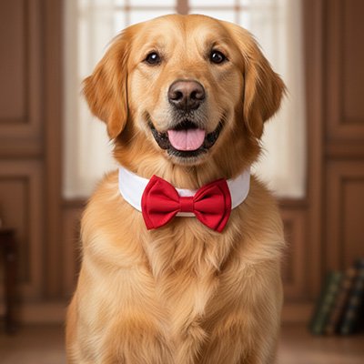 Noeud papillon chien 