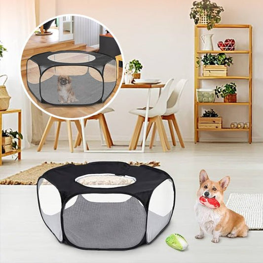 Parc pour chien - Portable en mailles - Le Chihuahua Voyageur