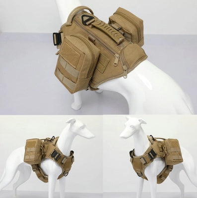 Harnais anti traction chien- Tactique