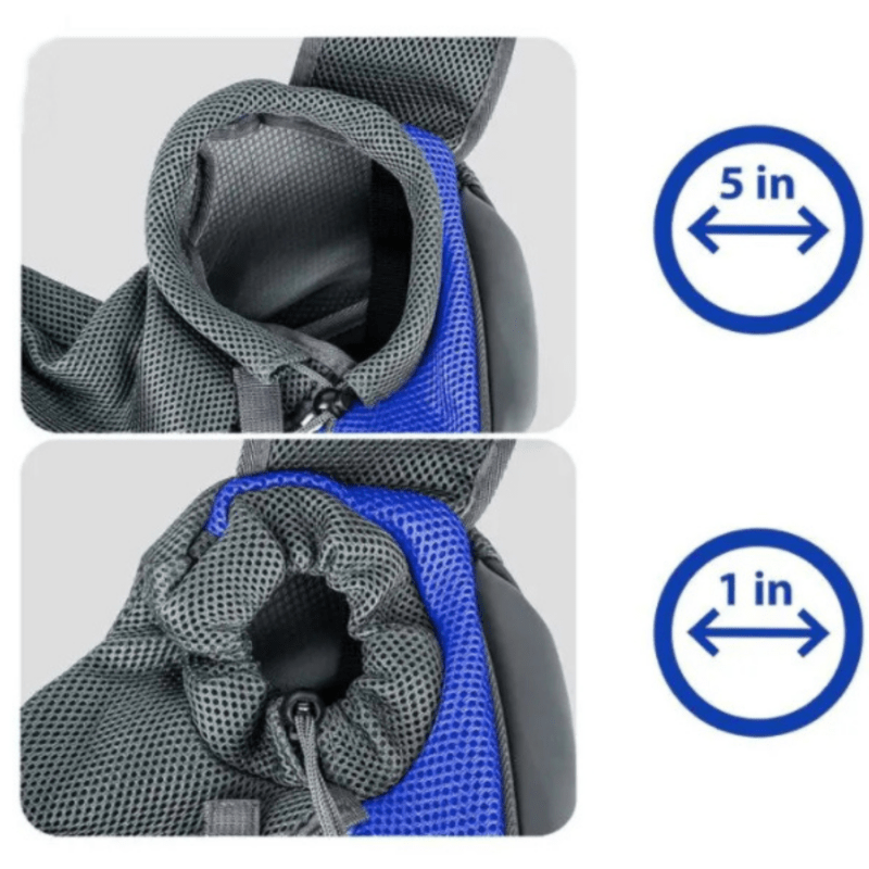 Sac à chien - Sac bandoulière pour animaux de compagnie - Le Chihuahua Voyageur