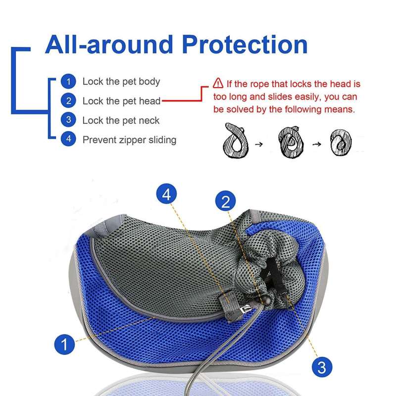 Sac à chien - Sac bandoulière pour animaux de compagnie - Le Chihuahua Voyageur