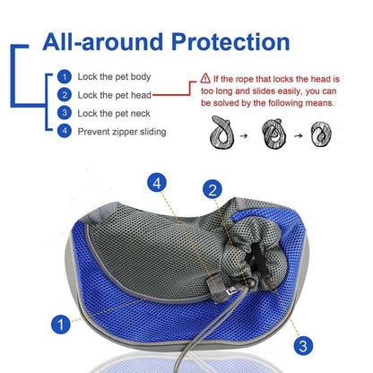 Sac à chien - Sac bandoulière pour animaux de compagnie - Le Chihuahua Voyageur