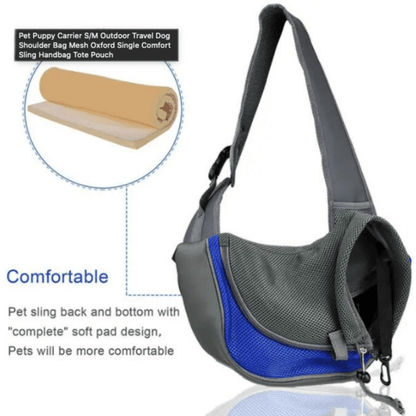 Sac à chien - Sac bandoulière pour animaux de compagnie - Le Chihuahua Voyageur