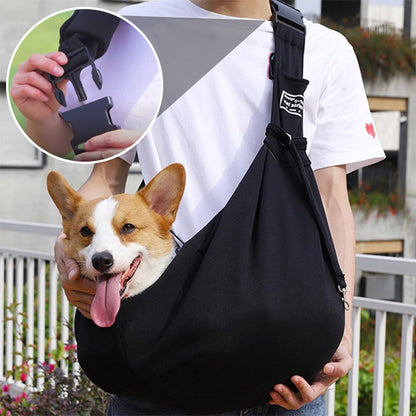 Sac de transport pour chien - bandoulière mains libres